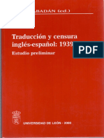 Rabadán - Traducción y Censura Inglés-Español PDF