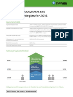 Ten Income and Estate Tax Planning Strategies For 2016