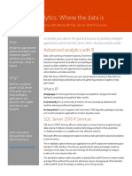 SQL Server 2016 R Services Datasheet EN US PDF