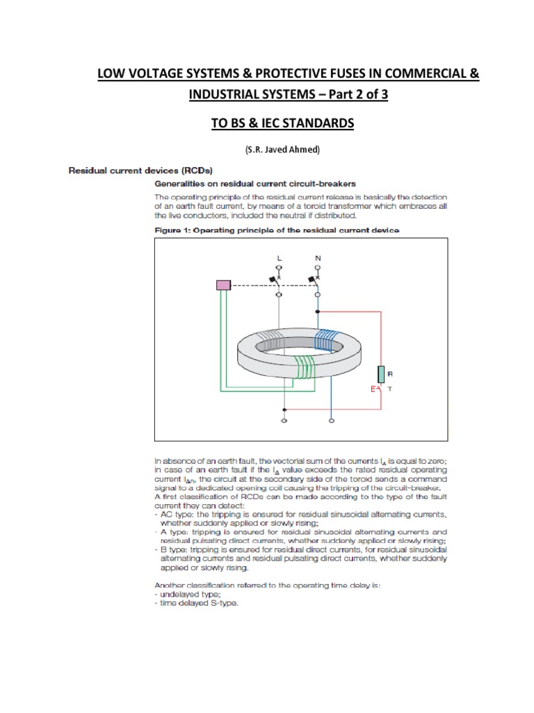 Low Voltage Systems & Fuse Protection Guide | PDF | Fuse (Electrical ...