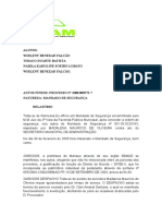 Relatorio de Autos Findos 26 de Maio de 2014