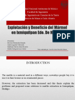 Explotación y Beneficio Del Mármol en Ixmiquilpan Edo. de Hidalgo.pptx