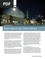 Application Note - Cement Kilns