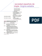 Tablas y Flujogramas de Sociedad Española de Cardiología