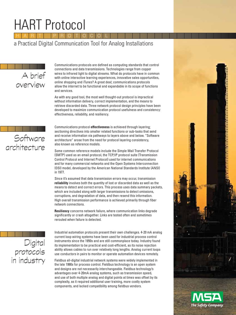 HART Protocoll - A Brief Overview PDF | PDF | Internet Protocol Suite ...