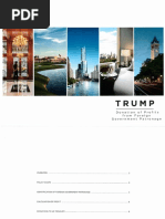 Trump Organization Pamphlet on Foreign Profits