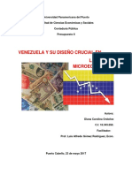 Venezuela y Su Diseño Crucial en La Micro-Economía