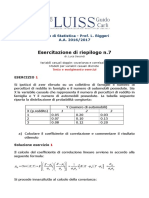 Esercitazione Modelli Per Variabili Casuali Discrete Svolgimento 1