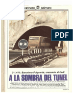 Revista Tráfico - nº 29 - Enero de 1988. Reportaje Kilómetro y kilómetro: Barcelona-Puigcerdá, por el Cadí (N-II y C-1411). A la sombra del túnel