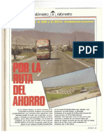 Revista Tráfico - nº 26 - Octubre de 1987. Reportaje Kilómetro y kilómetro: Andalucía-Levante (N-342, C-3329, C-330 y C-3314). Por la ruta del ahorro