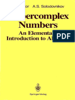 I.L. Kantor, A.S. Solodovnikov-Hypercomplex Numbers - An Elementary Introduction To Algebras (1989)