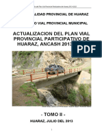 PVPP Huaraz 2014 2023 (Tomo II Informe Final Abril 2014)