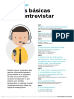Reglas Basicas para Entrevistar PDF
