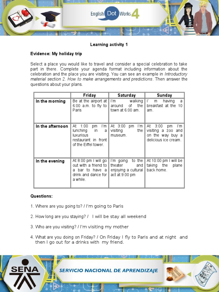 Evidence My Holiday Trip | Pdf | Workweek And Weekend | Leisure