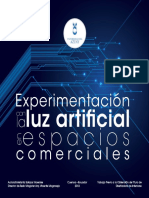 Experimentación Con La Luz Artificial en Espacios Comerciales