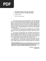 The Spherical Shape of Reason