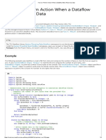 03 - How To_ Perform Action When a Dataflow Block Receives Data