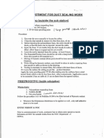 MOS Duct Sealing & Bentonite Calculation PDF