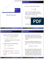 F = m γ = m dv dt ,: Math 250 A