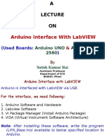 Labview Interface With Arduino Uno Arduino Mega by S K Rai