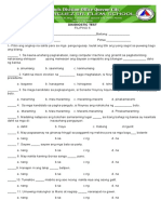 Diagnostic Test in Filipino6