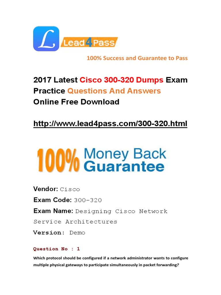 400-007無料問題