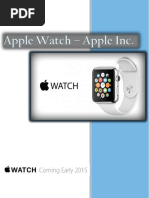 Apple Watch: A New Era of Wearables | PDF | Smartwatch | I Phone