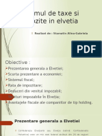 Sistemul Fiscal in Elvetia