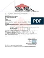 Surat Undangan Test Seleksi Calon Karywan PT - Semen Indonesia