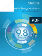 IRENA Renewable Energy Jobs - Annual Review 2017