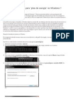 Crear Accesos Directos para Plan de Energía