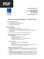 Download So You Want to Learn to Play Bagpipes by Rauncie Kinnaird SN34939400 doc pdf