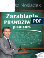 Zarabianie PRAWDZIWYCH Pieniędzy - Bartosz Nosiadek Full