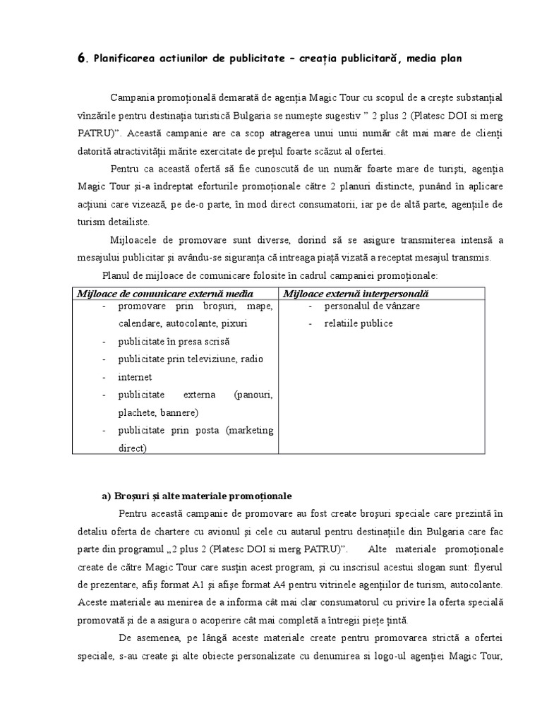 Media Plan | PDF