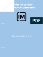 Membership Site. El Nuevo E-Commerce
