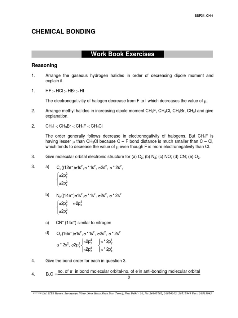 Chemistry Tips For Iit Preparation Pdf Alkene Covalent Bond