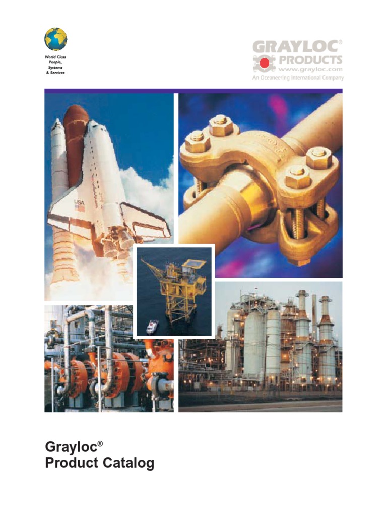 Grayloc Catalog (GLOC-105 - 11-09 - 5M) PDF | PDF | Pipe (Fluid ...