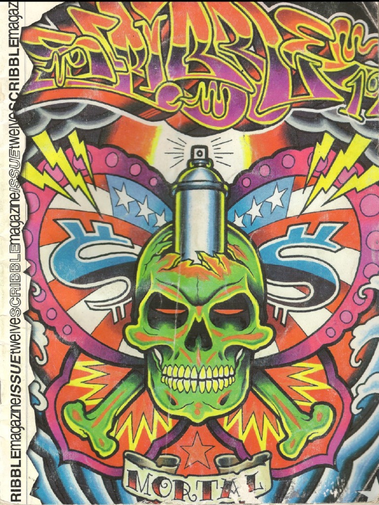 アート・デザイン・音楽 Scribble Graffiti Magazine #17 Vintage Scribble Magazine Issue 12 1999 eBook-AEROHOLICS PDF | PDF