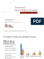 Growth and Competitiveness of SMEs in Sri Lanka - 3 Areas To Consider