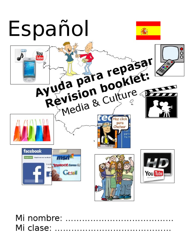 Spanish GCSE Revision Booklet 1 ANSWERS