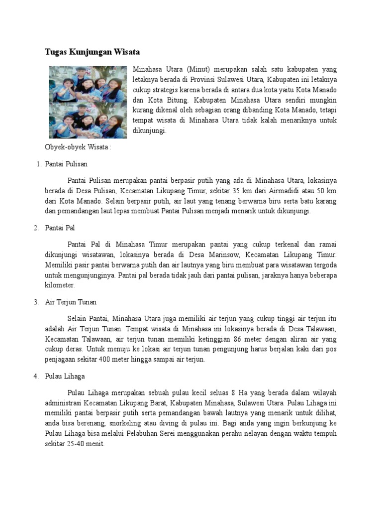 Spot Eksotis Pantai Pulisan Di Sulawesi Utara Sportourismid