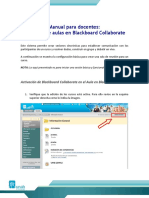 Manual Collaborate Creacion Aula Docente