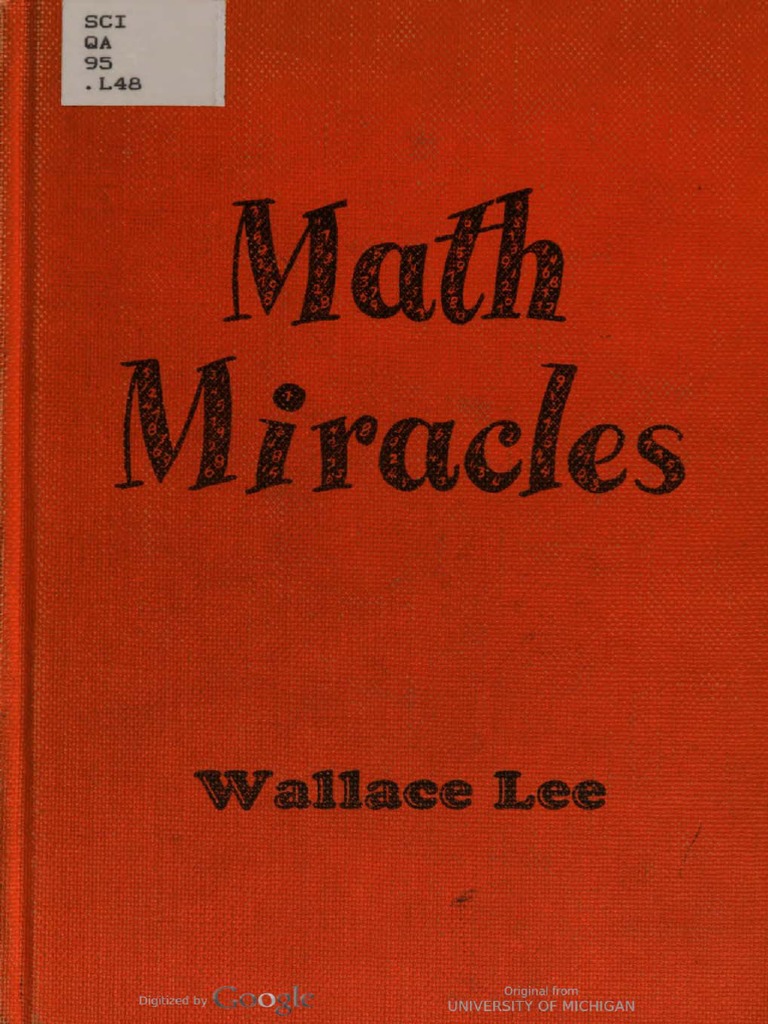Math Miracles Pdf