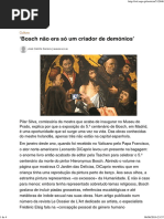 ‘Bosch Não Era Só Um Criador de Demónios’