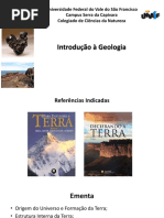 Aula 1 Introducao a Geologia