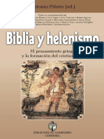 Piñero, Antonio - Biblia y Helenismo