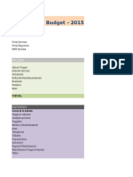 excel business budget