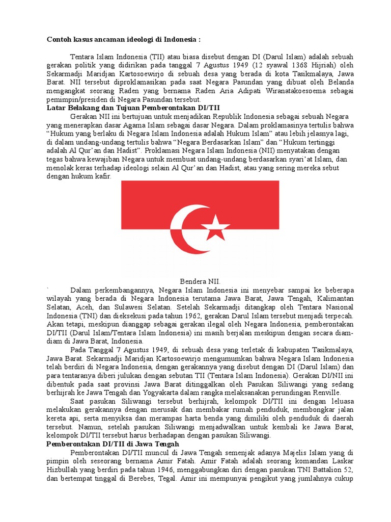 Contoh Ancaman Militer Ideologi - Simak Gambar Berikut Contoh Ancaman Militer Ideologi - Simak Gambar Berikut