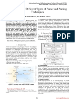 Comparision of Different Types of Parser and Parsing Techniques