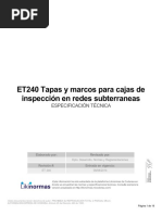 Caja CS276: Normativa y Especificaciones | PDF